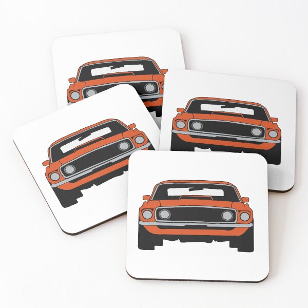 Item preview, 1969 Ford Mustang Calypso Coral designed and sold by kaylabeatty.