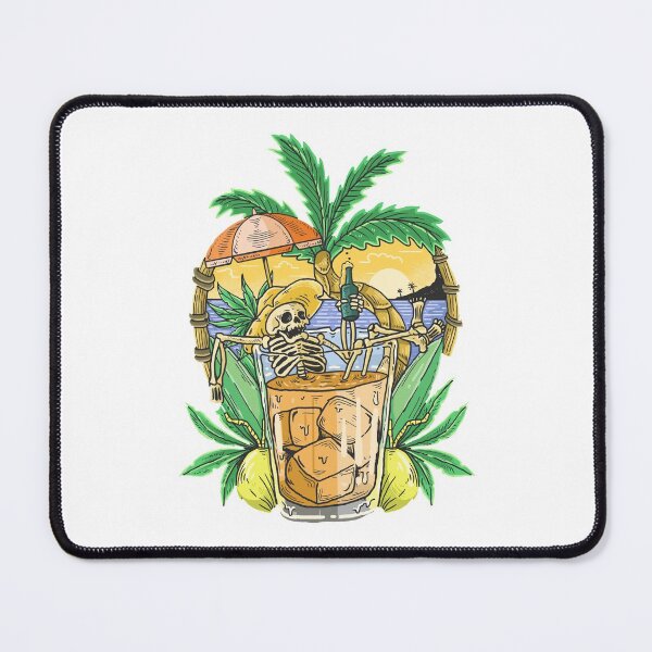 Item preview, Ice Skull Drinking Yellow designed and sold by artorno.