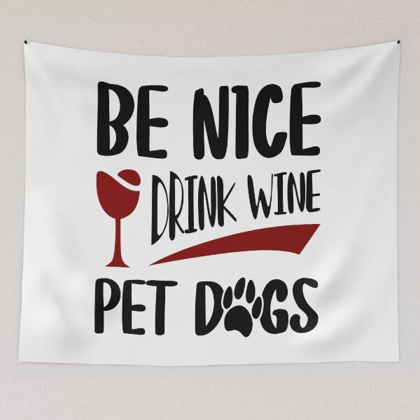 Item preview, Dog Lover Sayings:Dog Lover Quotes ,Wine and Dog  designed and sold by remonss.
