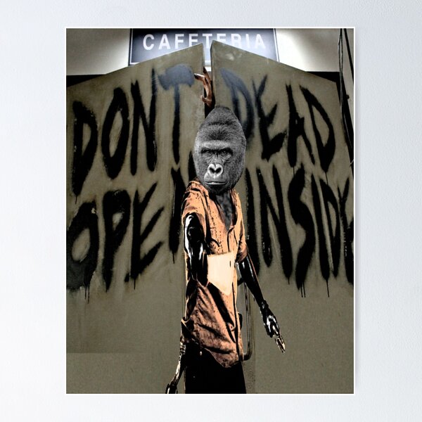 Item preview, HARAMBE DONT OPEN DEAD INSIDE designed and sold by earlstevens.