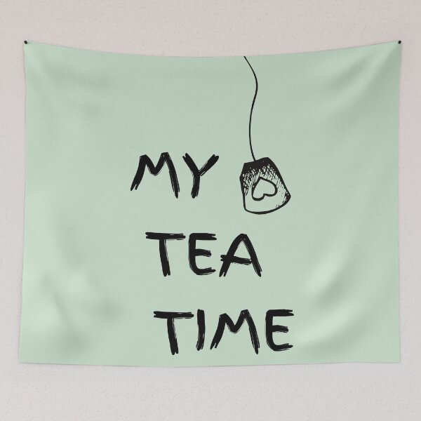 Item preview, My Tea Time (Green) designed and sold by Vimbuy.