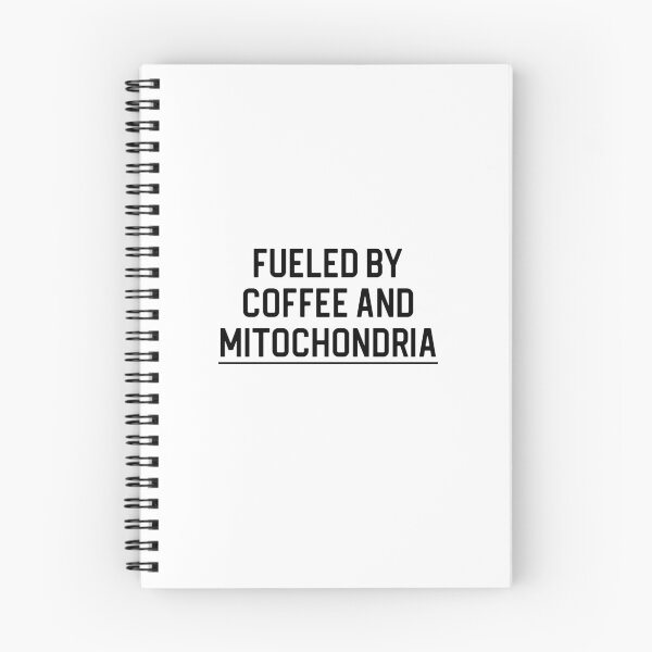 Item preview, Funny Science Lover Gift Fueled By Coffee and Mitochondria designed and sold by kmcollectible.