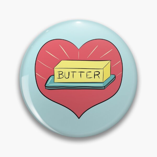 Item preview, Butter stick with heart - butter lover design designed and sold by spiralforest.