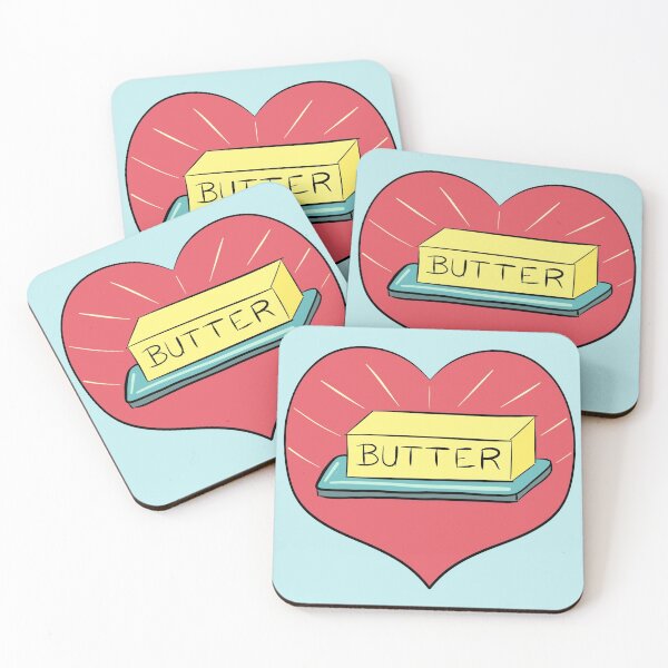 Item preview, Butter stick with heart - butter lover design designed and sold by spiralforest.