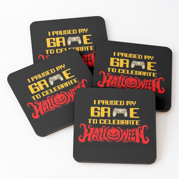 Item preview, I paused my game to celebrate halloween  designed and sold by quyenthoai.