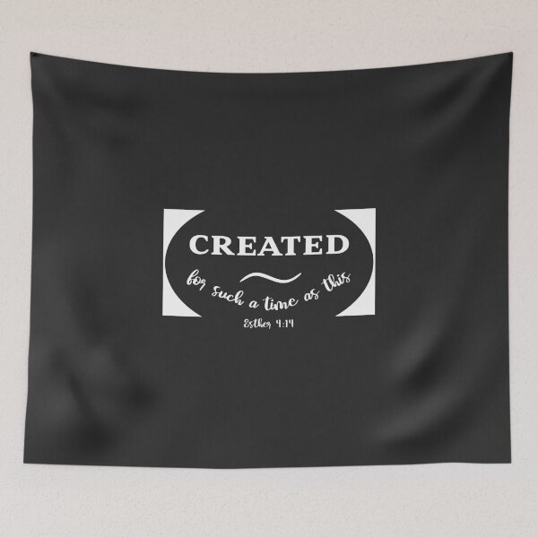 Item preview, Christian Design - Created for Such a Time as This. Esther 4 verse 14 designed and sold by simplydesignart.