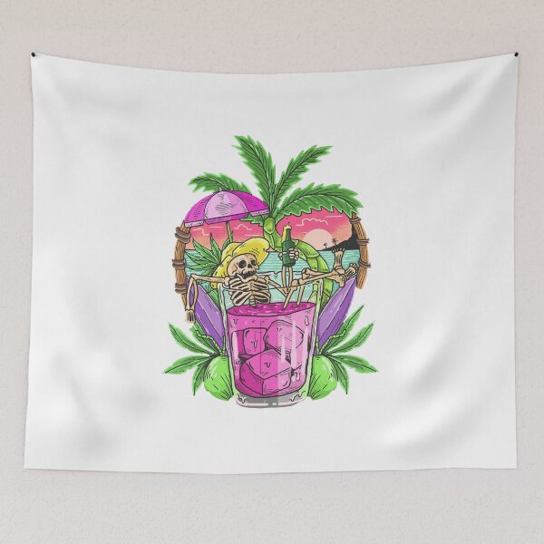 Item preview, Ice Skull Drinking designed and sold by artorno.