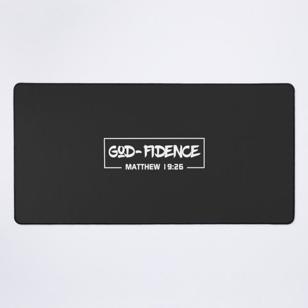 Item preview, Christian Design - God-fidence - Matthew 19 verse 26 designed and sold by simplydesignart.