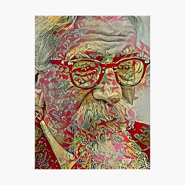 Rabbi Abraham Joshua Heschel Photographic Print