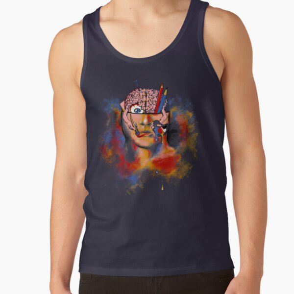 Paint with your mind, not with your hands Tank Top