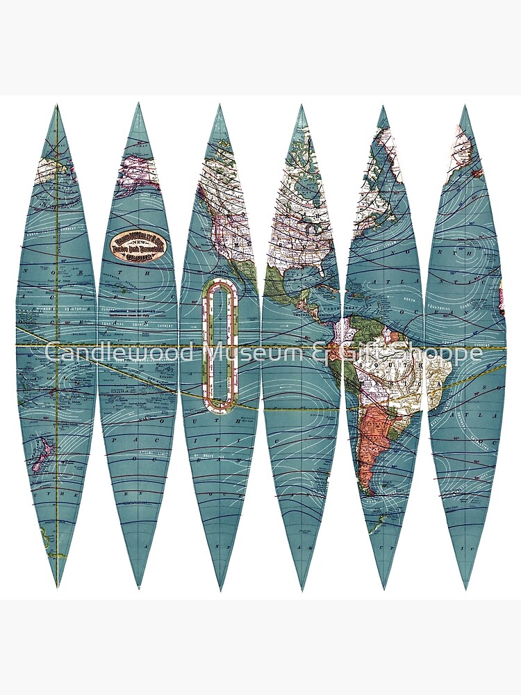 "Globe Map Deconstructed - Flat Earth" Poster for Sale by 