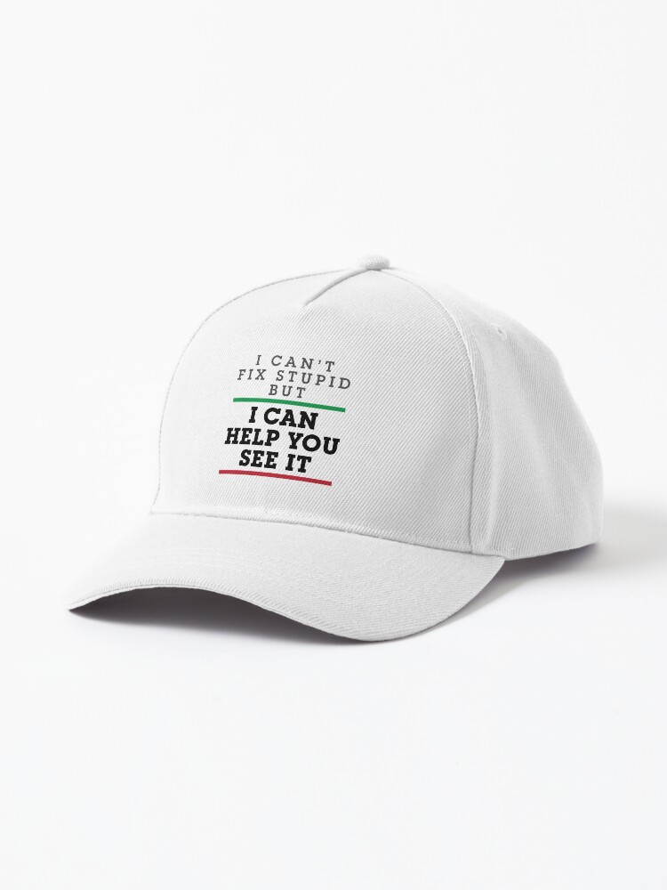 Je ne peux pas r parer les b tises mais je peux vous aider le voir Optom triste dr le Casquette