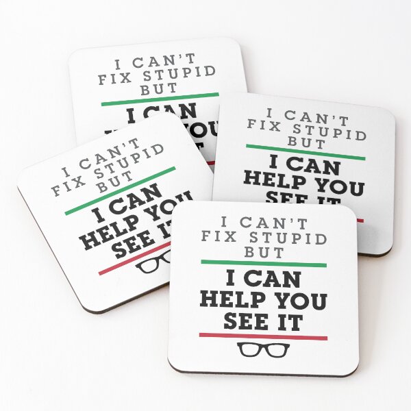 Item preview, I Can't Fix Stupid But I Can Help You See It Funny Optometrist designed and sold by jaygo.