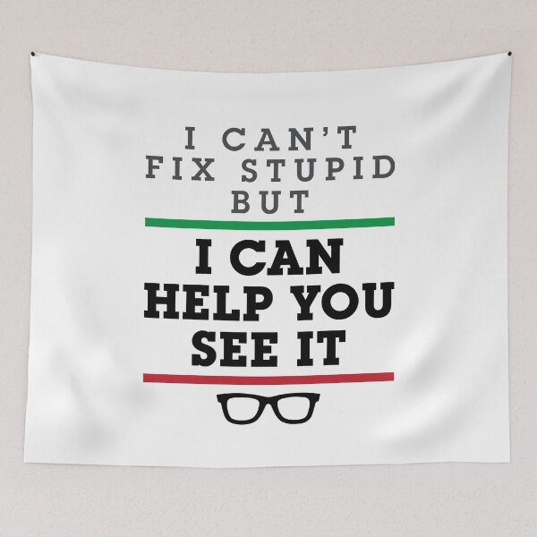 Item preview, I Can't Fix Stupid But I Can Help You See It Funny Optometrist designed and sold by jaygo.