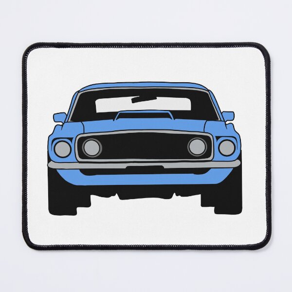 Item preview, 1969 Ford Mustang Grabber Blue designed and sold by kaylabeatty.