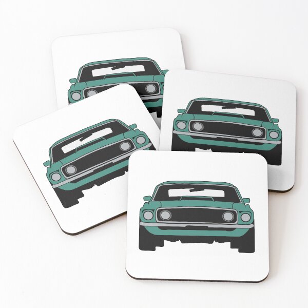 Item preview, 1969 Ford Mustang Grabber Green designed and sold by kaylabeatty.
