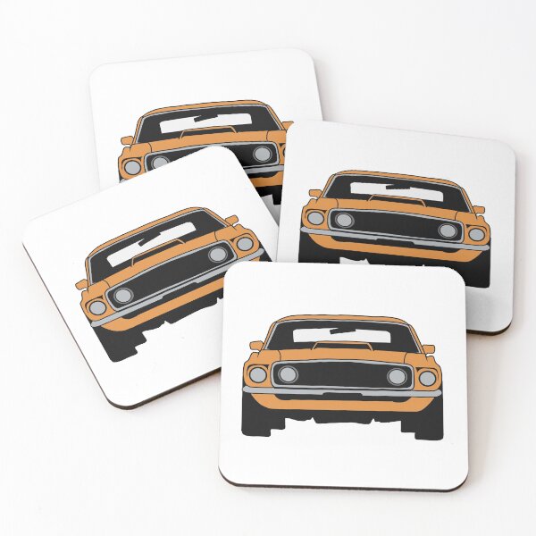 Item preview, 1969 Ford Mustang Grabber Orange designed and sold by kaylabeatty.