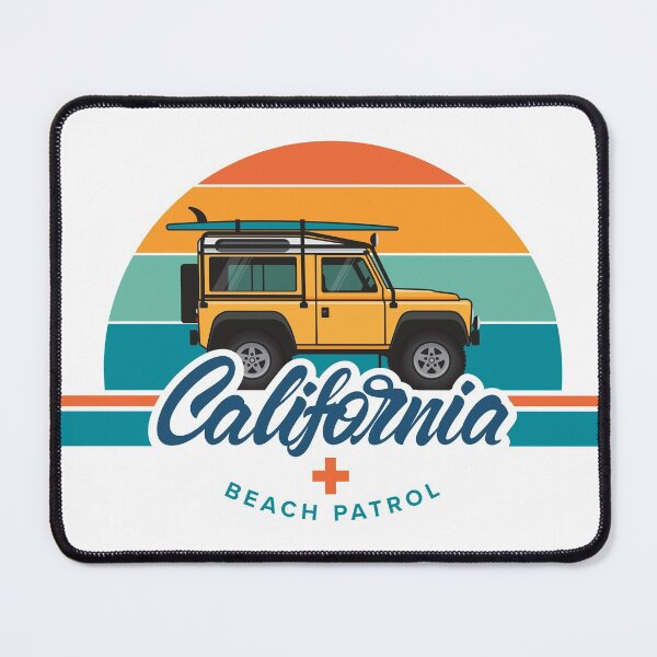 Item preview, California D90 Beach Patrol vehicle designed and sold by blackdogshop.