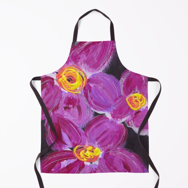 Item preview, Purple Floral - Art by Kathleen Tennant designed and sold by KATHLEEN TENNANT ART.