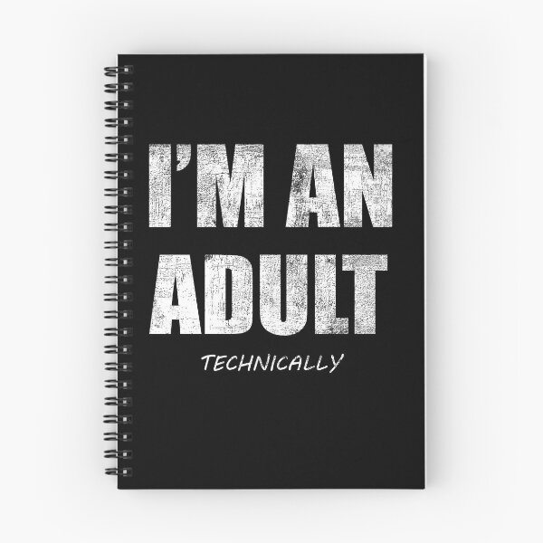 Item preview, I'm An Adult designed and sold by freeArt10.