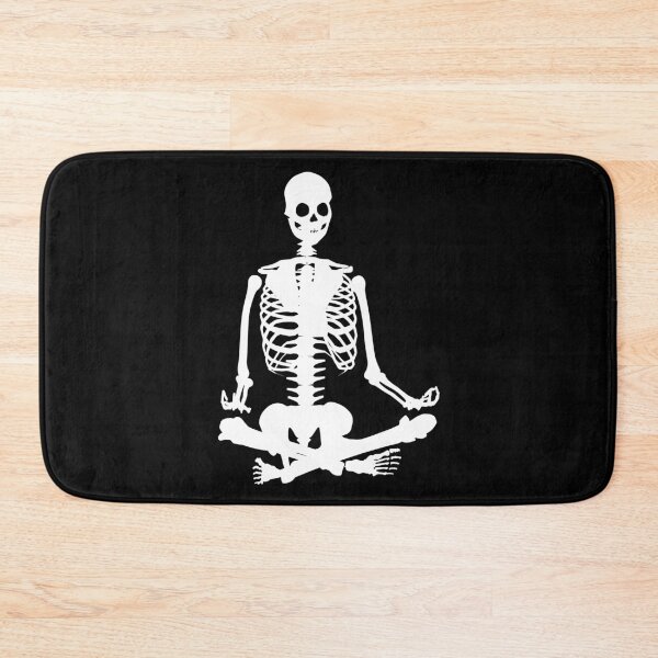 Item preview, Meditating skeleton  designed and sold by stickmeok.