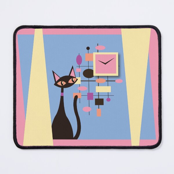 Item preview, Tardy Retro Cat Pastel designed and sold by 7SistersGraphX.