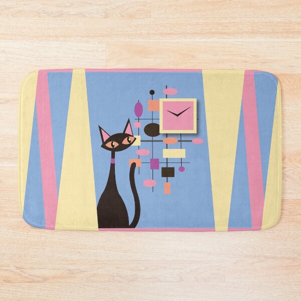 Item preview, Tardy Retro Cat Pastel designed and sold by 7SistersGraphX.