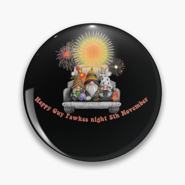 Item preview, bonfire night gnome 5th November designed and sold by amy greaves.