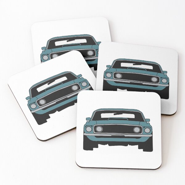 Item preview, 1969 Ford Mustang Gulfstream Aqua designed and sold by kaylabeatty.