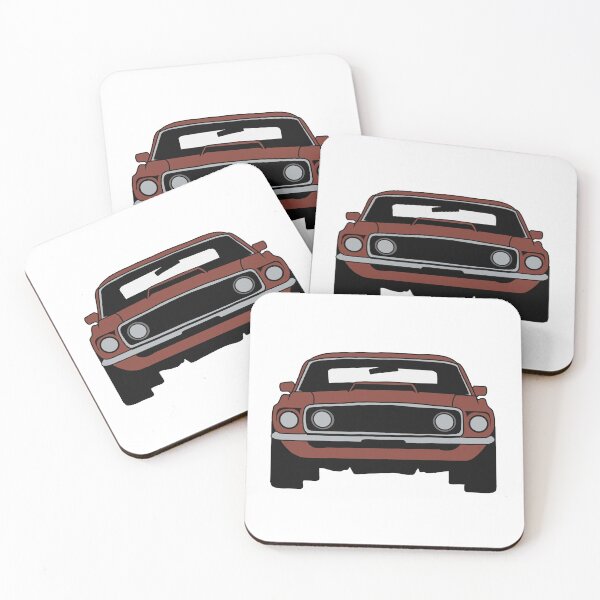 Item preview, 1969 Ford Mustang Indian Fire Red designed and sold by kaylabeatty.