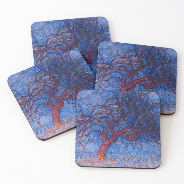 Item preview, Avond (Evening): The Red Tree designed and sold by debjaynedesign.