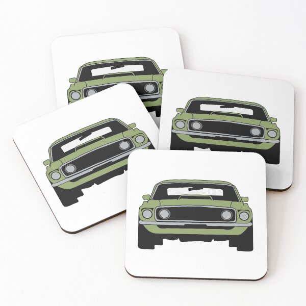 Item preview, 1969 Ford Mustang Lime Gold  designed and sold by kaylabeatty.