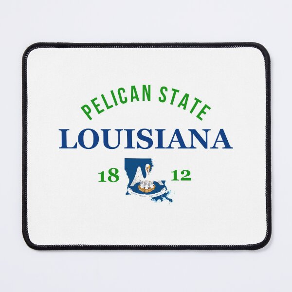 Item preview, Louisiana Pride Flag Native Home Pelican State designed and sold by The Junto Shop.
