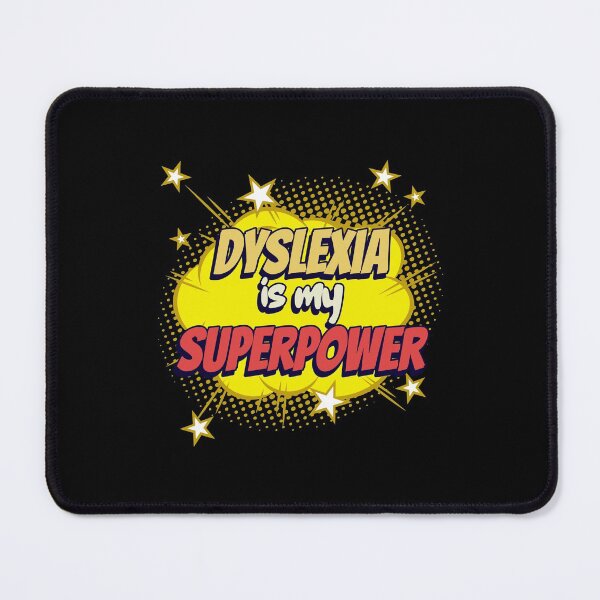 Item preview, Dyslexia Awareness Month Super Power comic onomatopeia blast designed and sold by SweetbeStore.