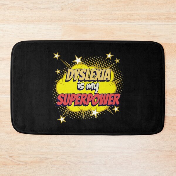 Item preview, Dyslexia Awareness Month Super Power comic onomatopeia blast   designed and sold by SweetbeStore.