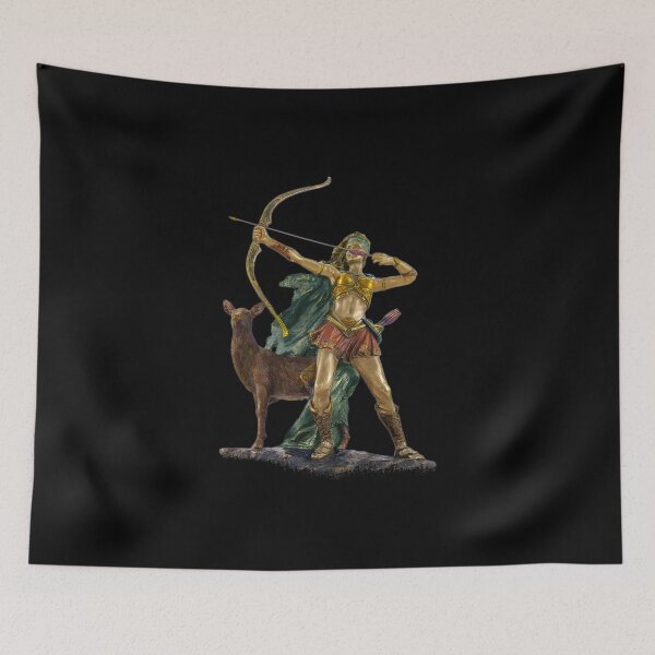 Item preview, Artemis Greek Goddess of Hunting designed and sold by signsandsymbols.