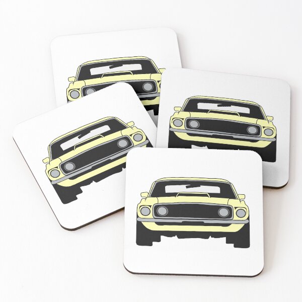Item preview, 1969 Ford Mustang Meadowlark Yellow designed and sold by kaylabeatty.