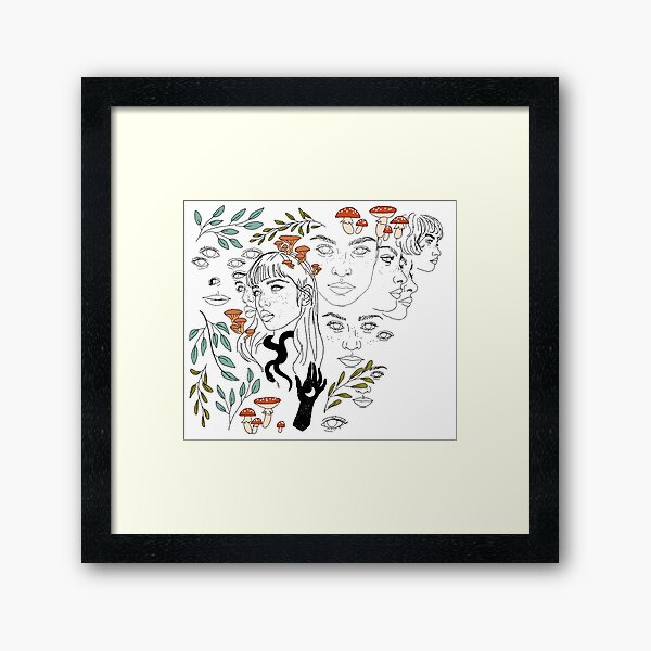 Gardening Framed Art Print