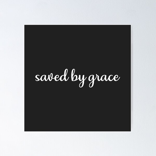 Item preview, Christian Design - Saved by Grace designed and sold by simplydesignart.