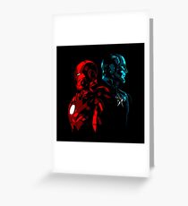Captain Iron Greeting Card