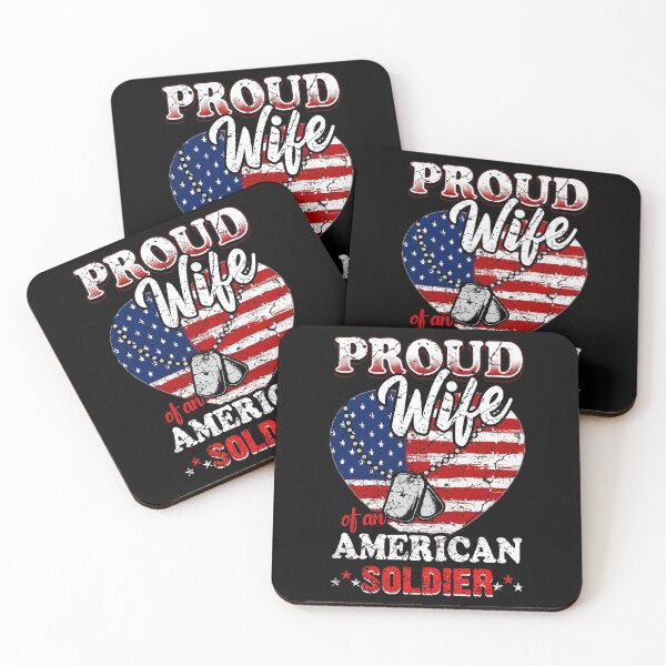 Item preview, Proud wife of an American soldier designed and sold by Mila1946.