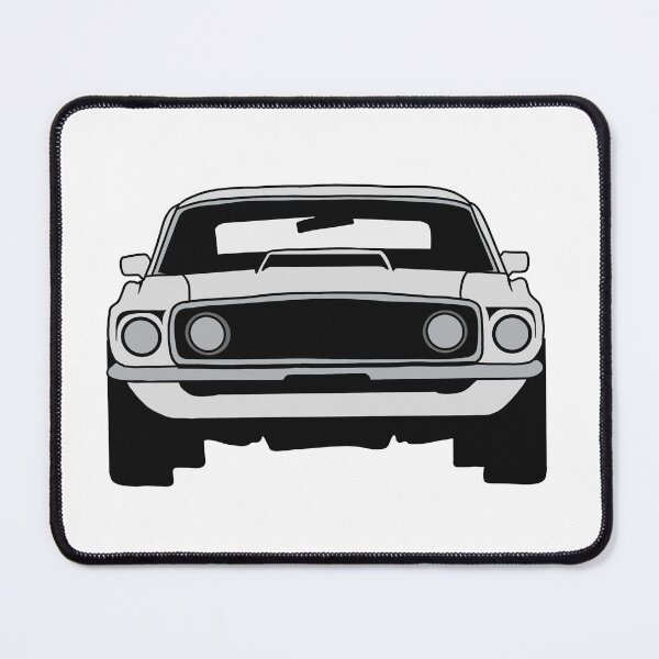 Item preview, 1969 Ford Mustang Pastel Gray designed and sold by kaylabeatty.