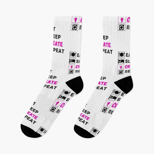 Item preview, eat sleep create repeat designed and sold by ronaldsonou.