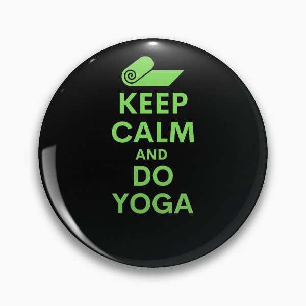 Item preview, Keep calm and do yoga green text designed and sold by Designbyfia.
