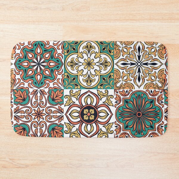 Item preview, Abstract patterns on ceramic tile, colorful designed and sold by Chinxi.