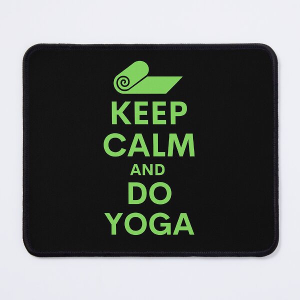 Item preview, Keep calm and do yoga green text designed and sold by Designbyfia.