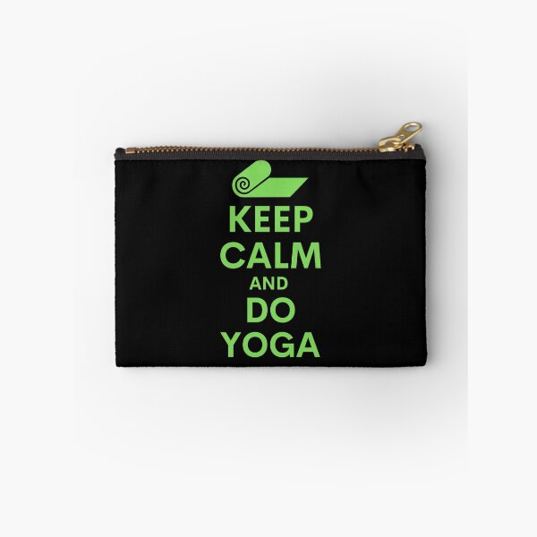 Item preview, Keep calm and do yoga green text designed and sold by Designbyfia.