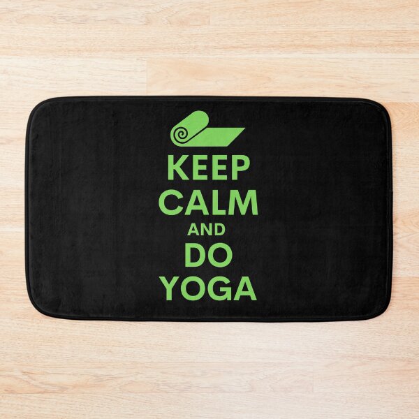 Item preview, Keep calm and do yoga green text designed and sold by Designbyfia.