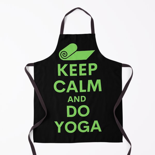 Item preview, Keep calm and do yoga green text designed and sold by Designbyfia.