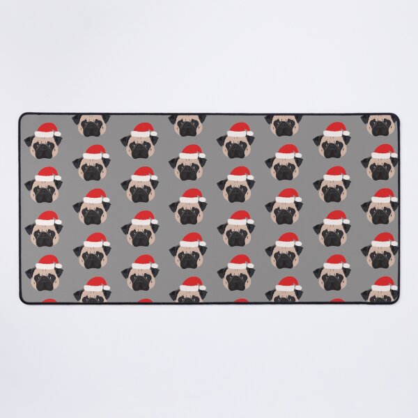 Item preview, Christmas Pug designed and sold by KCPetPortraits.